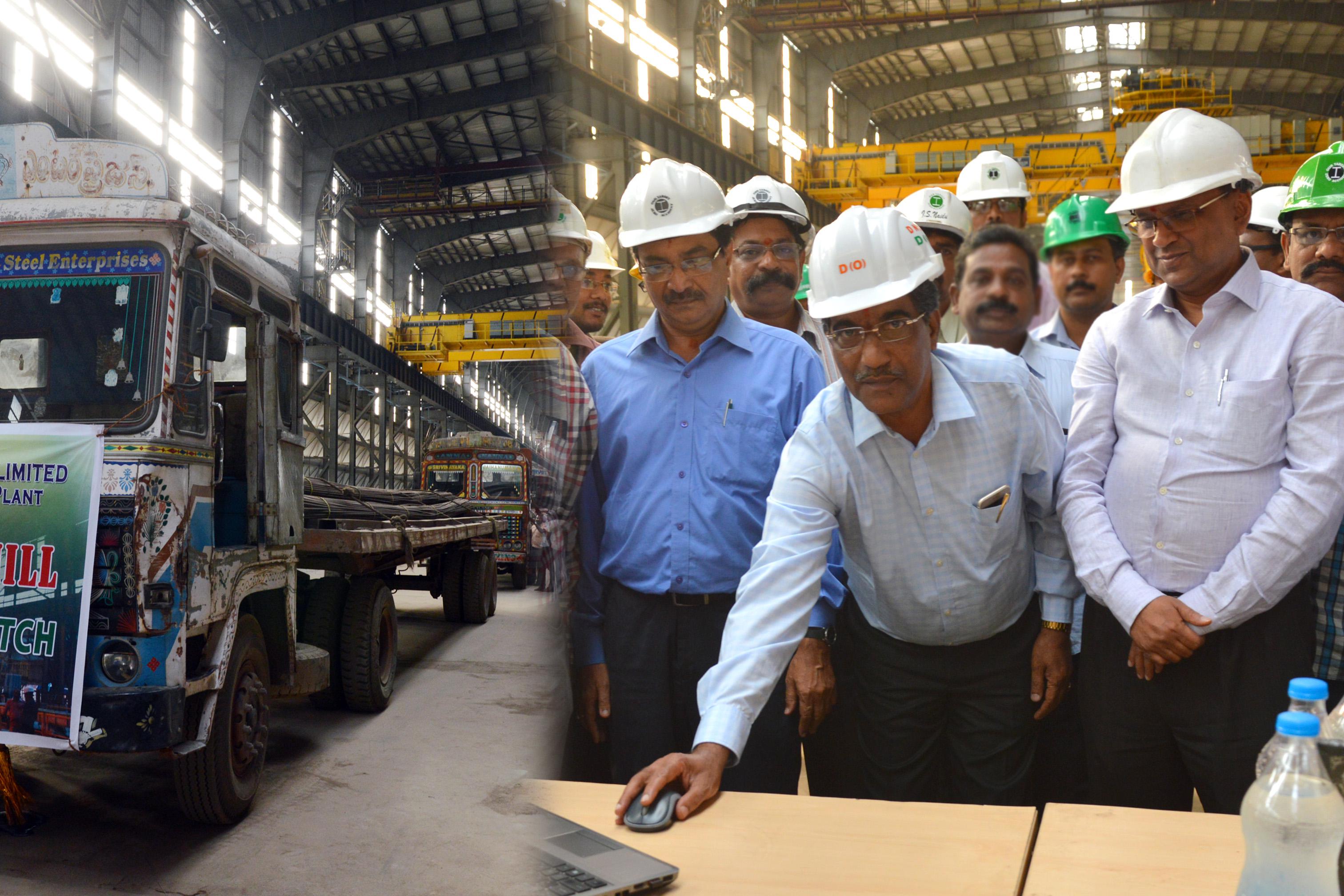 Special Bar Mill Products flagged off in VSP