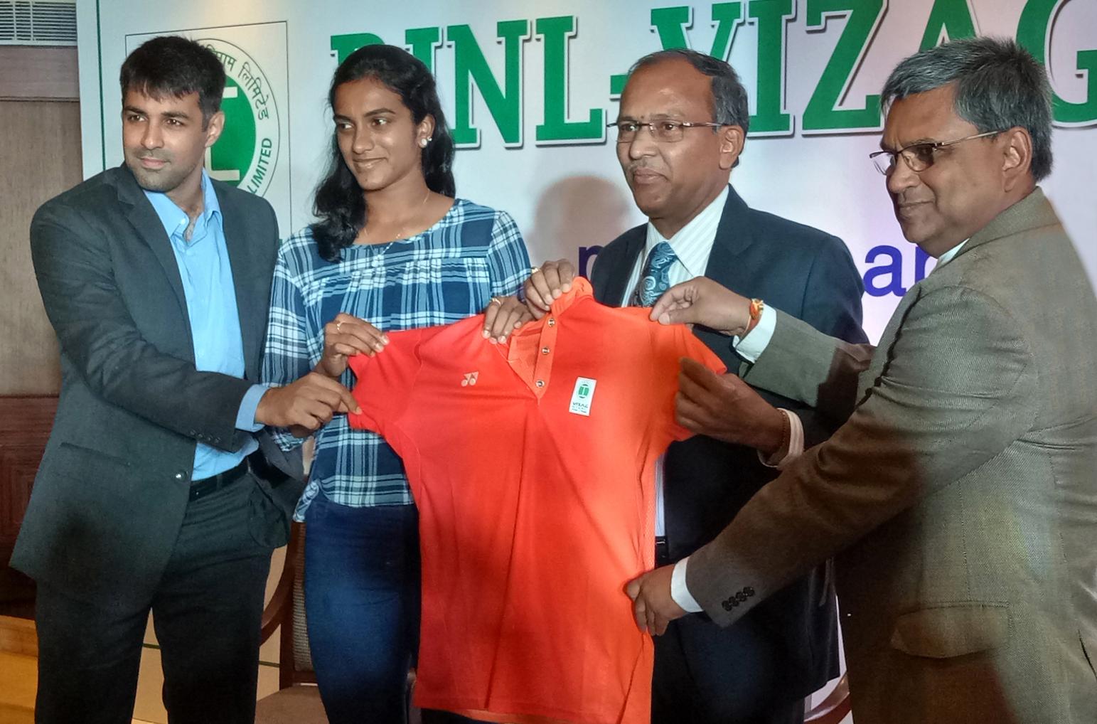 Vizag Steel signs up with Olympic Silver medalist PV Sindhu