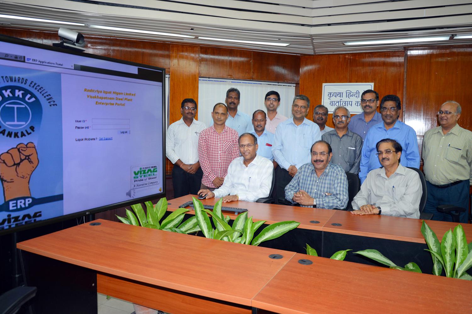  Inauguration of  On-line Vigilance Clearance Module  in RINL - VSP