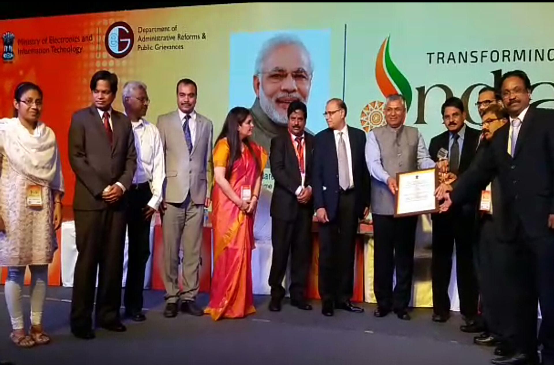 National e-governance award bestowed on RINL