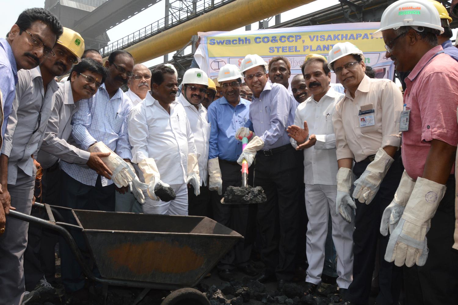 RINL CMD launches Swachh campaign 