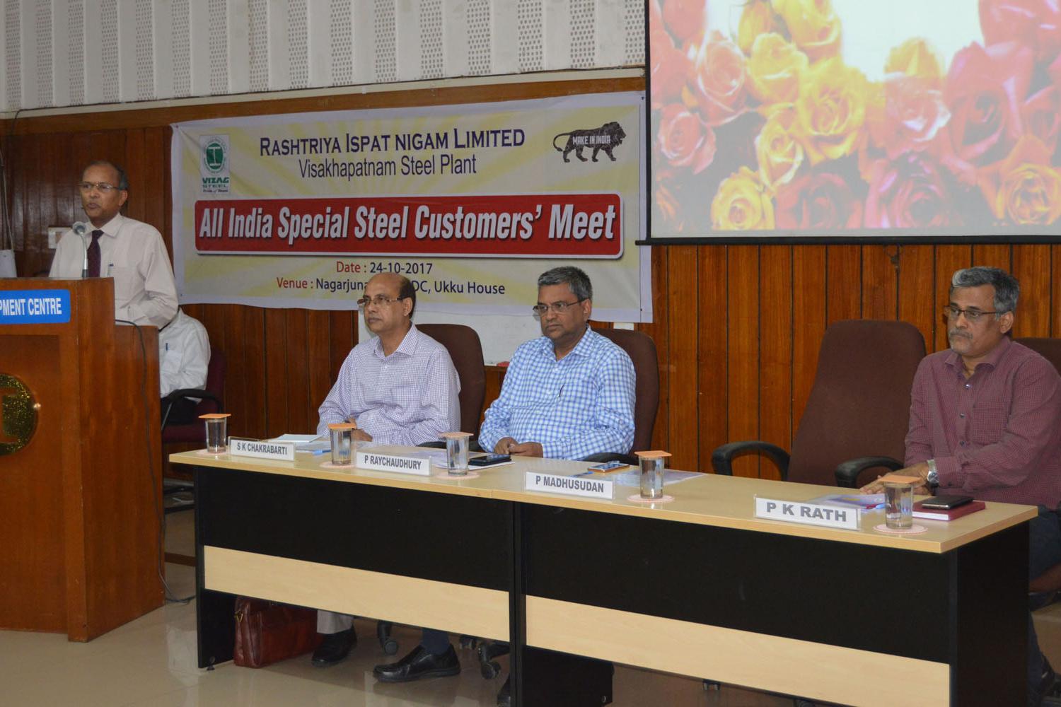 RINL CMD inaugurates All India Special Steel Customers