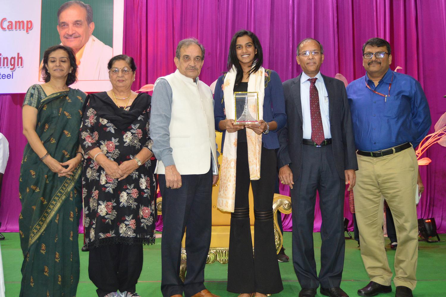 PV Sindhu,  a pride for our nation: Union Steel Minister