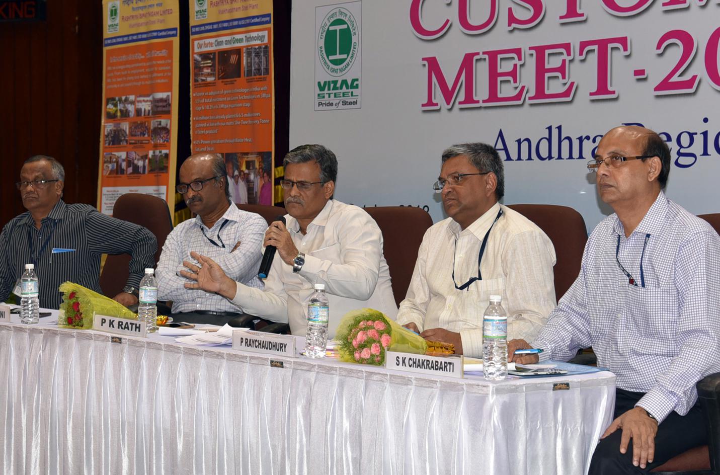 RINL organizes Andhra Region Customer Meet
