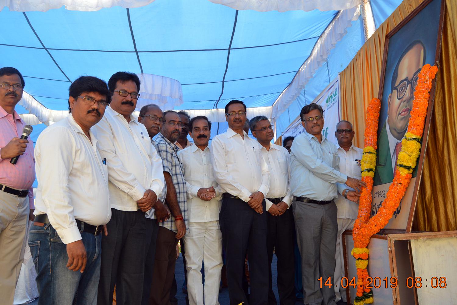 Dr Ambedkar Jayanti celebrated in Ukkunagaram