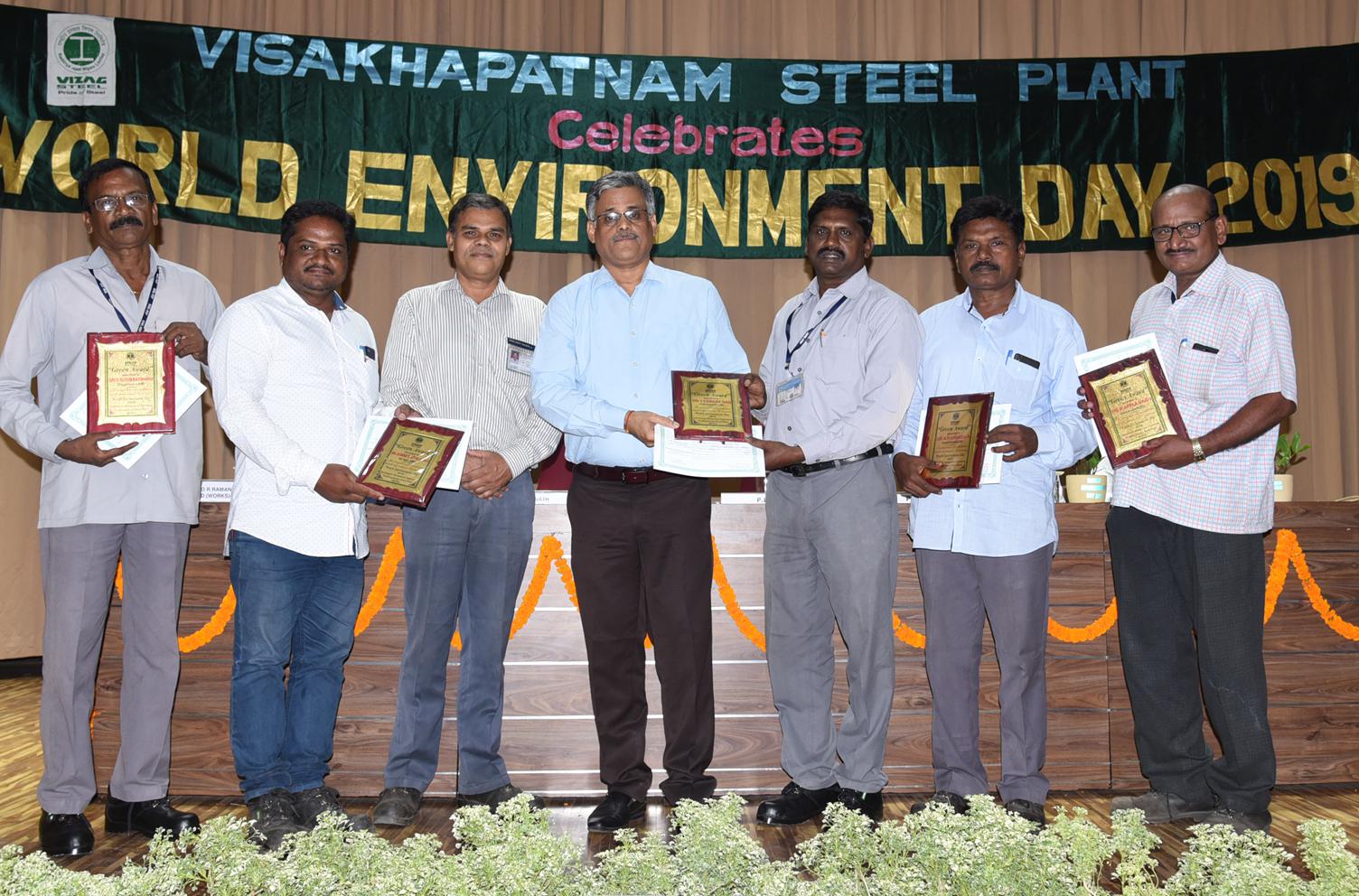 World Environment Day celebrations at Vizag Steel