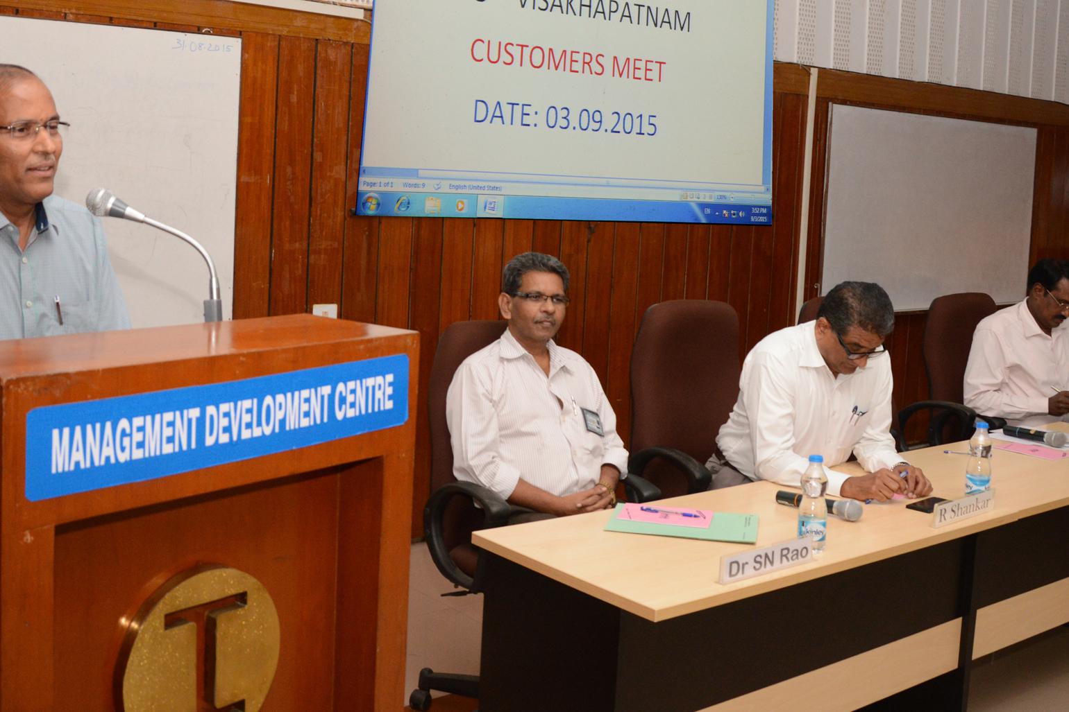 Improving  sales is the need of the hour: Sri P Madhusudan, CMD, RINL