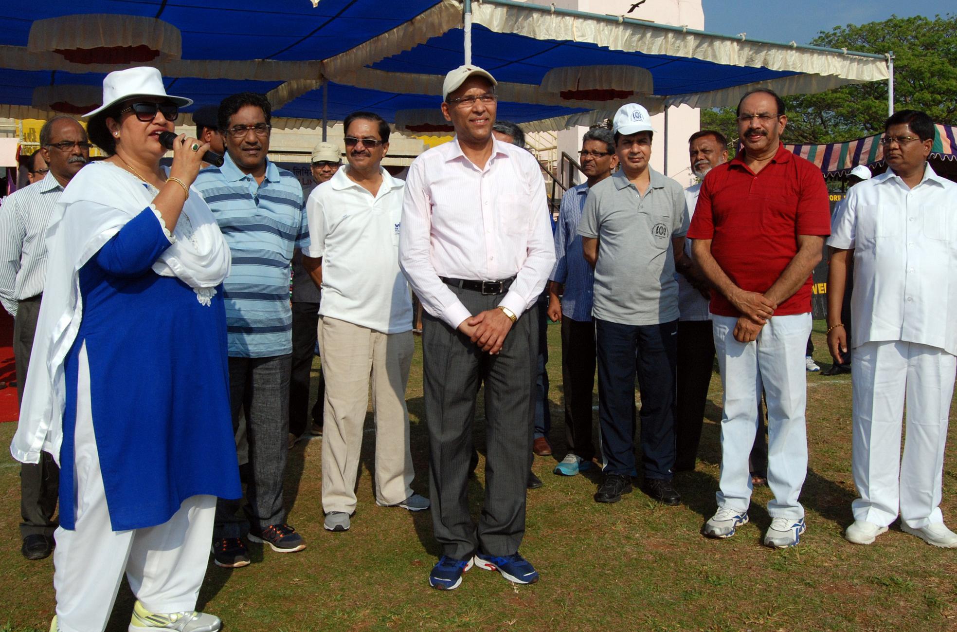 Friendly Cricket match between RINL  & ECoR  played in Ukkunagaram