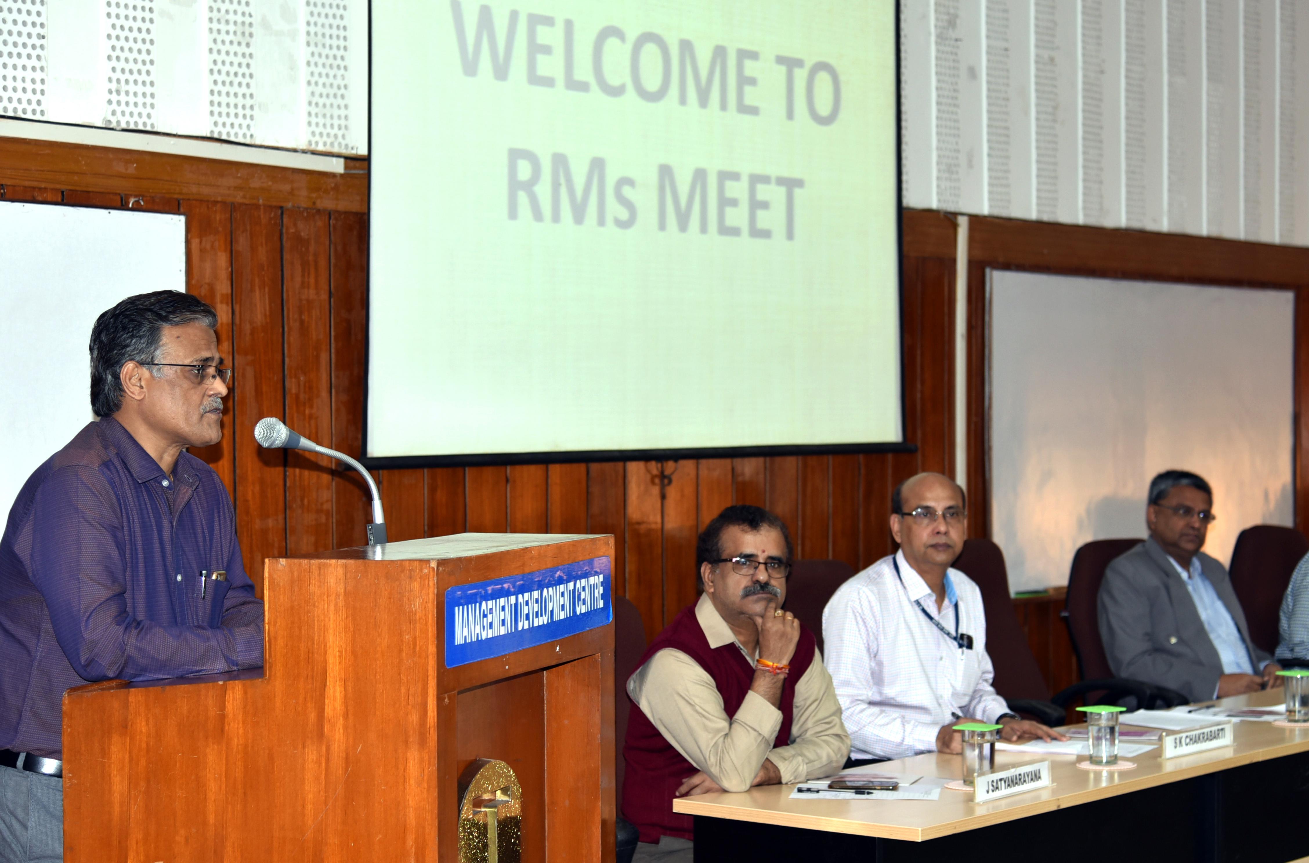 RINL holds RMs meeting in Ukkunagaram