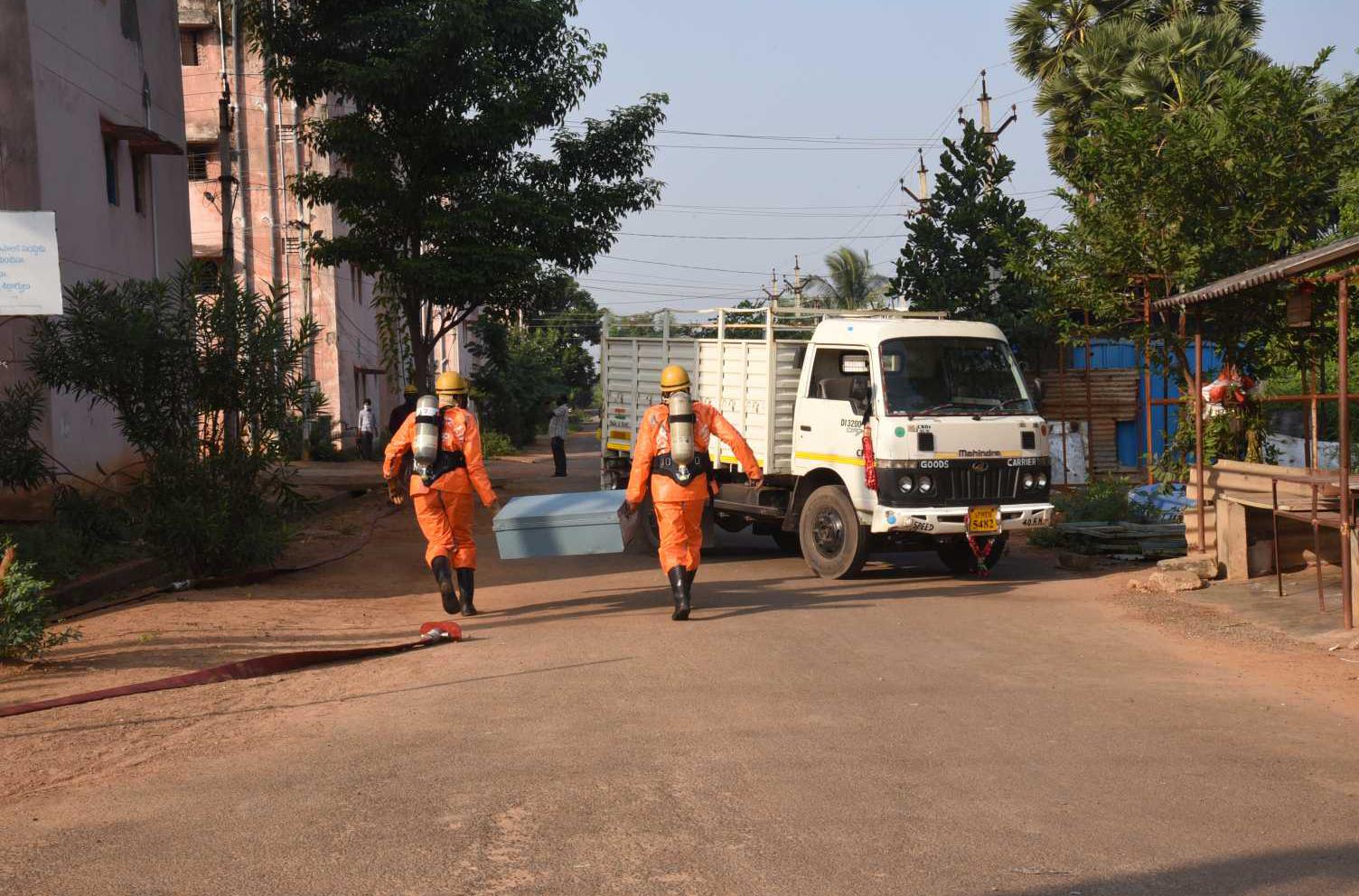 Off Site Mock Drill by RINL-Vizag Steel