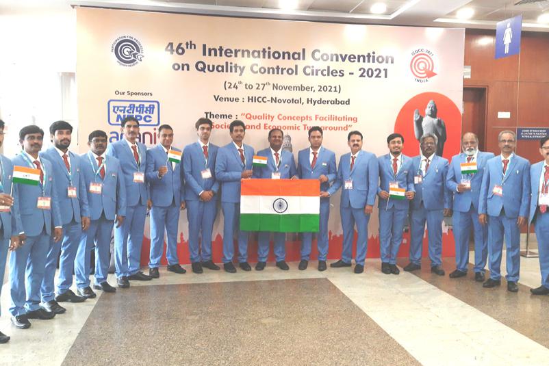 RINL-VSP bags awards at the International Convention on Quality Control Circles 