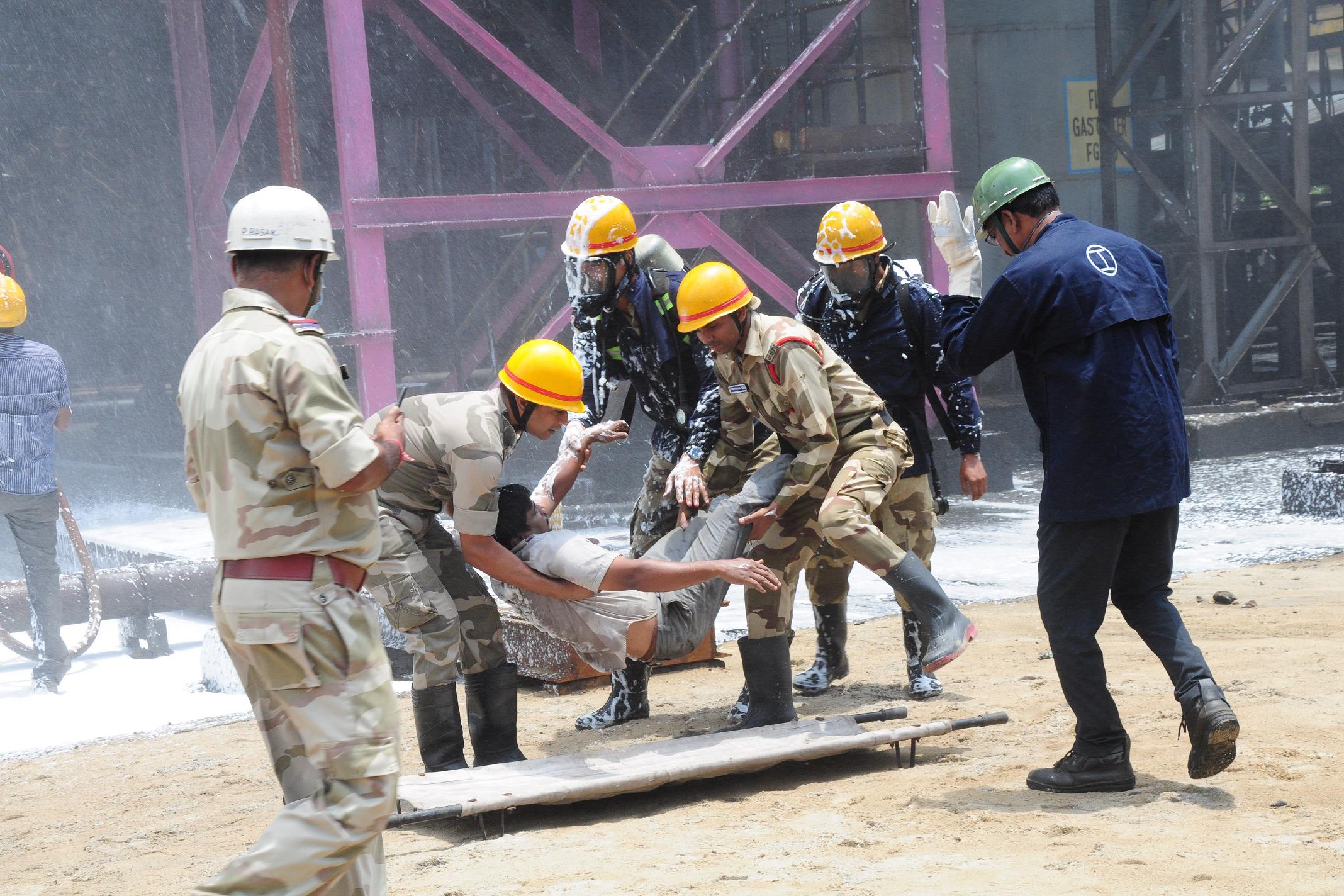 RINL conducts mock drill as part of onsite Emergency Preparedness