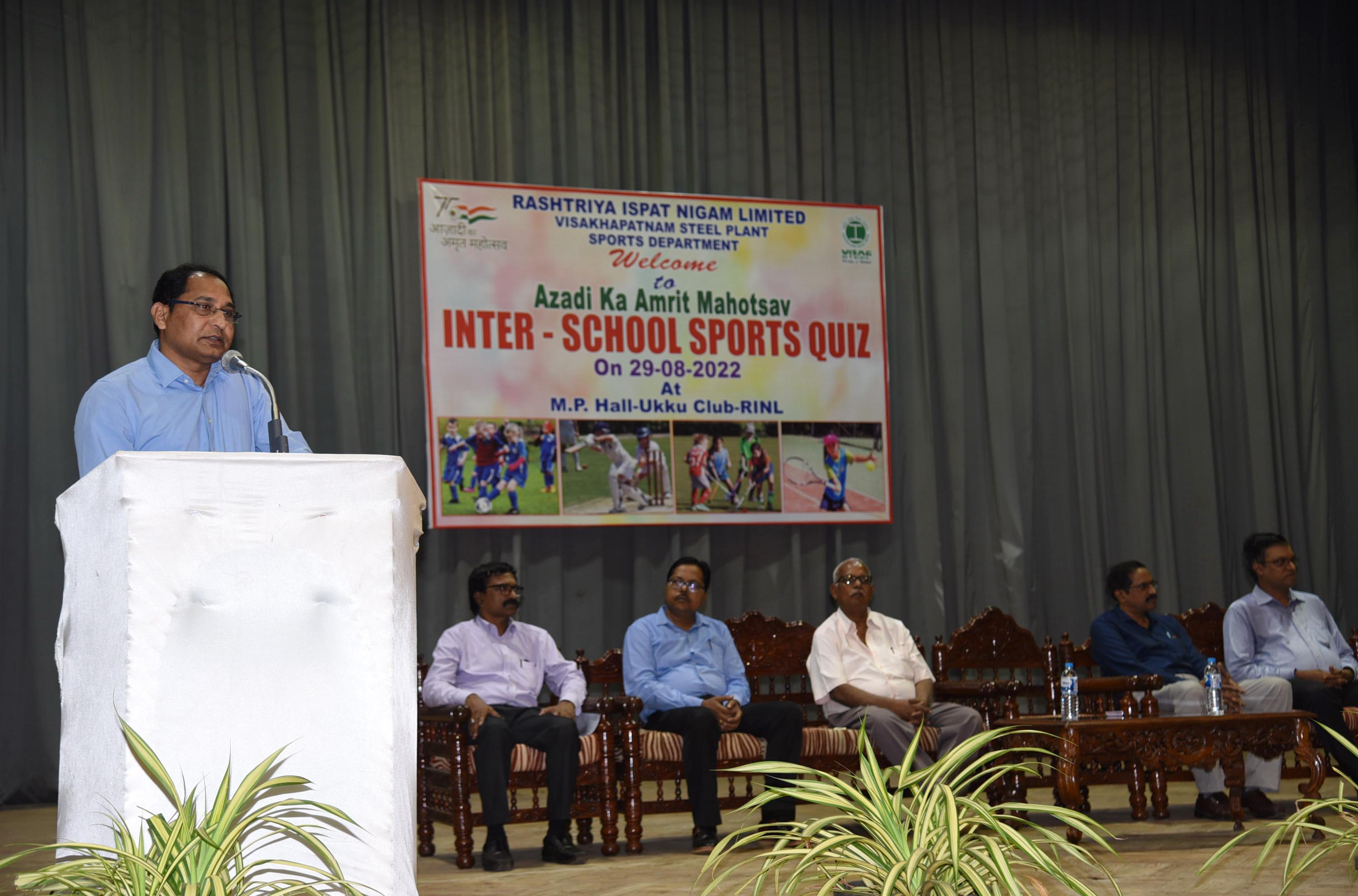 De Paul School emerges as Winners of the Inter-School Sports Quiz conducted by RINL