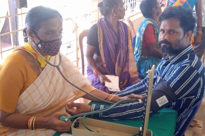 RINL, Visakhapatnam Steel Plant organises Free integrated medical camp at Muthyalammapalem remote village of Parawada mandal as part of it