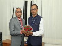 Sri Ch SRVGK Ganesh assumes charge as  Director Finance at RINL 